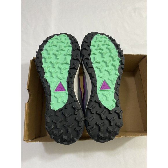 New Mens Size 12 Grey Purple Nike ACG Lowcate Running Shoes DX2256 002 main image 5